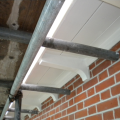 Delen van gootbodem vervangen en gevelrenovatie. Haarlem ZW.