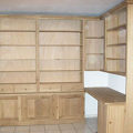 Interieurbouw kastenwand op maat, Heemstede.