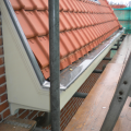 Vervangen van gootbodem en zinken bakgoot, Haarlem Zuidwest.